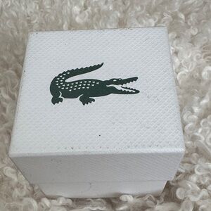 Lacoste White Watch Unisex with box.